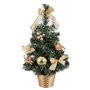 Sapin de Noël Or Vert PVC Ananas 26 x 26 x 50 cm