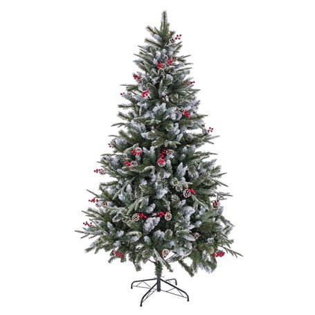 Sapin de Noël PVC Enneigé 60 x 60 x 150 cm