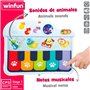 Piano interactif pour bébé Winfun 42 x 3 x 32 cm (4 Unités)