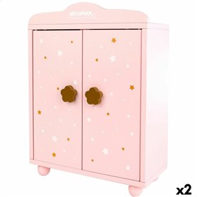 Armoire Woomax Poupées Rose