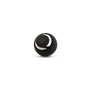 Boule de Massage Vibrante QMED Noir