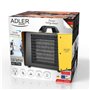 Thermo Ventilateur Portable Adler AD 7740 Jaune 3000 W