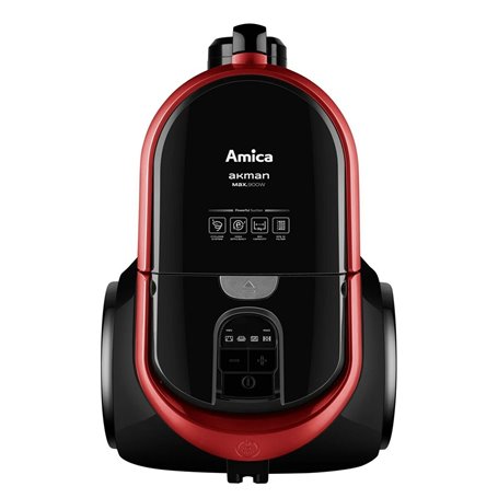 Aspirateur Amica VM 4012 Noir Rouge Gris 800 W