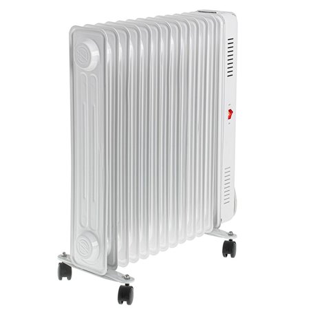 Radiateur à Huile Adler AD 7826 Blanc 2500 W