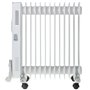 Radiateur à Huile Adler AD 7826 Blanc 2500 W