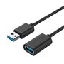 Câble Rallonge à USB Unitek Y-C458GBK Noir 1