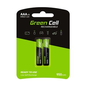 Piles Rechargeables Green Cell GR07 950 mAh 1