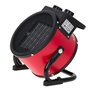 Thermo Ventilateur Portable Adler CR 7743 Rouge 2400 W