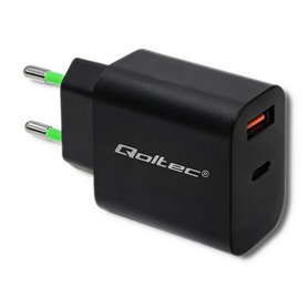 Chargeur mural Qoltec 51713 Noir 18 W