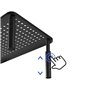 Support de table d'écran MacLean MC-947 32" 13" 37 x 23,5 cm