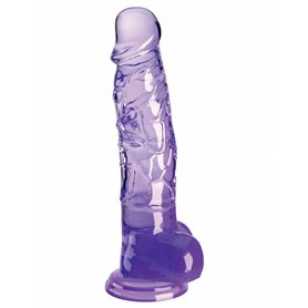 Vibromasseur Pipedream King Cock Clear Violet Multicouleur