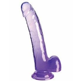 Vibromasseur Pipedream King Cock Clear Violet Multicouleur