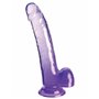 Vibromasseur Pipedream King Cock Clear Violet Multicouleur