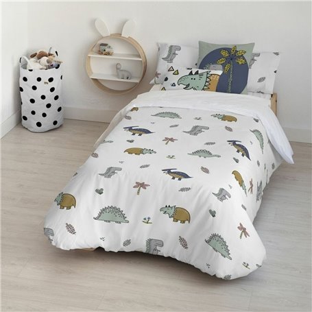 Housse de Couette Kids&Cotton Italo Small Blanc 155 x 220 cm