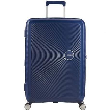 Valise de taille moyenne American Tourister SoundBox Spinner Bleu 81 L 67 x 46