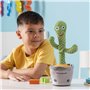 Cactus Dansant et Parlant Rechargeable avec Musique et LED Multicolore Cacxi InnovaGoods