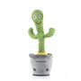 Cactus Dansant et Parlant Rechargeable avec Musique et LED Multicolore Cacxi InnovaGoods