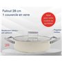 Faitout - ARTHUR MARTIN - AM1102 - 28 cm avec couvercle - Aluminium Forgé - Tous feux dont induction + four