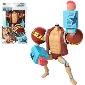 Figurine Anime Heroes - Bandai - One Piece - Franky - 17 cm