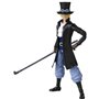 Figurine Anime Heroes - BANDAI - One Piece Sabo 17 cm - 16 points d'articulation