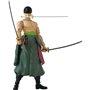 Figurine Anime Heroes - BANDAI - One Piece Zoro Style 3 épées 17 cm - 16 points d'articulation