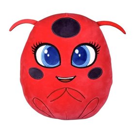 Peluche Tikki a fonction - BANDAI - Miraculous 20 cm - Peluche parlante Kwami