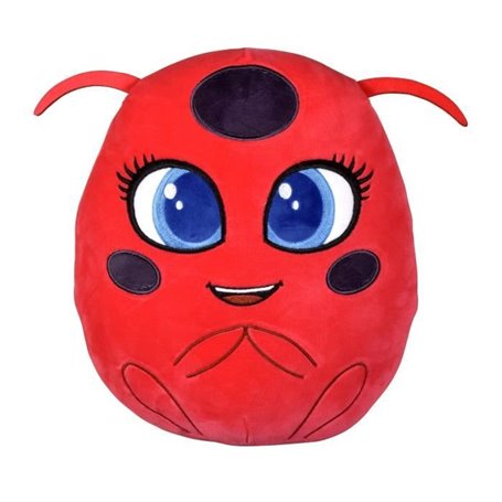 Peluche Tikki a fonction - BANDAI - Miraculous 20 cm - Peluche parlante Kwami