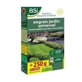 Engrais Bio universel - BSI - Végétaux multiples - Gazon