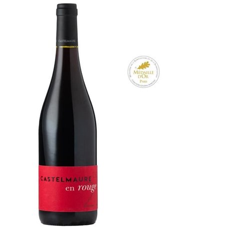 Castelmaure Le Rouge 2022 Corbieres - Vin rouge de Languedoc