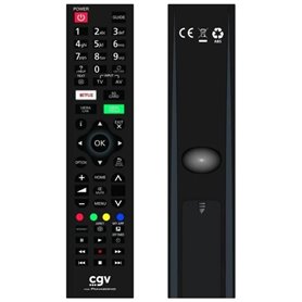 Télécommande de remplacement - CGV - FIDELIO Panasonic - Pour téléviseurs Panasonic - Sans programmation - Prete a l'emploi