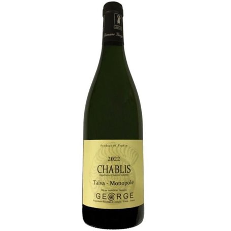 Domaine George 2022 Chablis Talvat Monopole - Vin blanc de Bourgogne