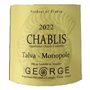 Domaine George 2022 Chablis Talvat Monopole - Vin blanc de Bourgogne