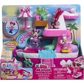 Jouet interactif - DISNEY MINNIE MOUSE - Le Yacht de Minnie - Yacht avec 14 accessoires