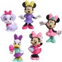 Figurines - DISNEY MINNIE MOUSE - Pack de 5 Figurines Minnie Mouse - Non articulées, 6 cm