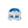 Siege de bain - DREAMBABY - Super confortable - Indicateur de détection de chaleur - 6 a 24 mois jusqu'a 13 kg - Blanc