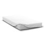 Drap Housse - HOME LINGE PASSION - HP71760 - 90 x 190 cm + 30 cm bonnet - Microfibre - 82 g - BLANC