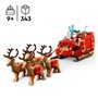 LEGO 40499 Le traîneau du Pere Noël - Set de construction pour enfants des 9 ans