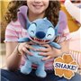 Peluche interactive - LICENCE /STITCH - Peluche Rit et Tremble Stitch - 25 cm, rit et tremble quand secoué