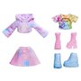 Rainbow High - Water Color - 1 poupée mannequin (Violet) de 27cm - 2 tenues et accessoires a personnaliser - Colore tes 