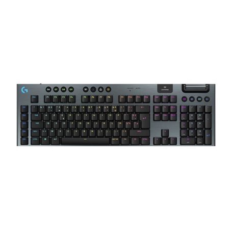 Clavier gamer - sans fil - Logitech G - G915 X - Switch clicky  - AZERTY - Noir