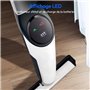 MEDION H10 Nettoyeur Sol Dur sans Fil - Rouleau Brosse - Réservoirs Eau Propre/Sale - Fonction Auto-Nettoyage - Écran LE