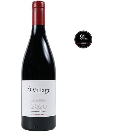 Castelmaure Ô Village 2020 Corbieres - Vin rouge de Languedoc