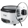 Cuiseur a riz - RUSSELL HOBBS - 27040-56 - 500 W - 3,3 L - 200 programmes - 14 portions - Blanc