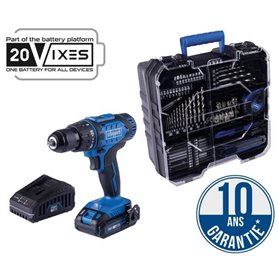 Perceuse Visseuse sans fil 20V IXES + 1 batterie 2 Ah