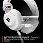 Casque Gaming Sans fil - STEELSERIES - Arctis Nova 5X - Blanc