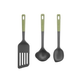 TEFAL Essential 2-en-1 Spatule + Cuillere-maryse + Louche graduée