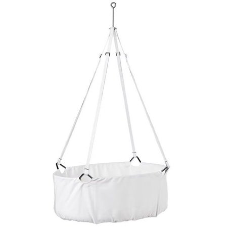 Classic Berceau suspendu avec matelas Blanc