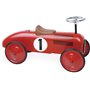 Porteur vintage voiture rouge