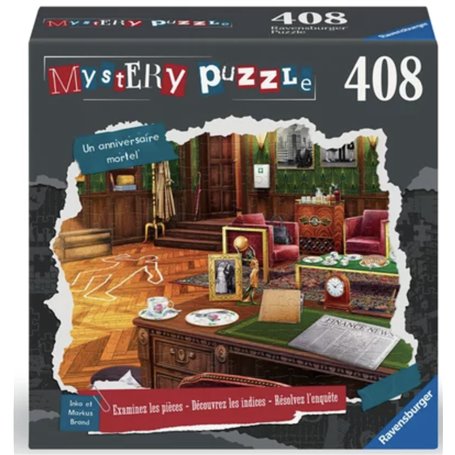 Mystery puzzle - Un anniversaire mortel 408p