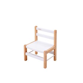 Chaise basse Louise Hybride Blanc